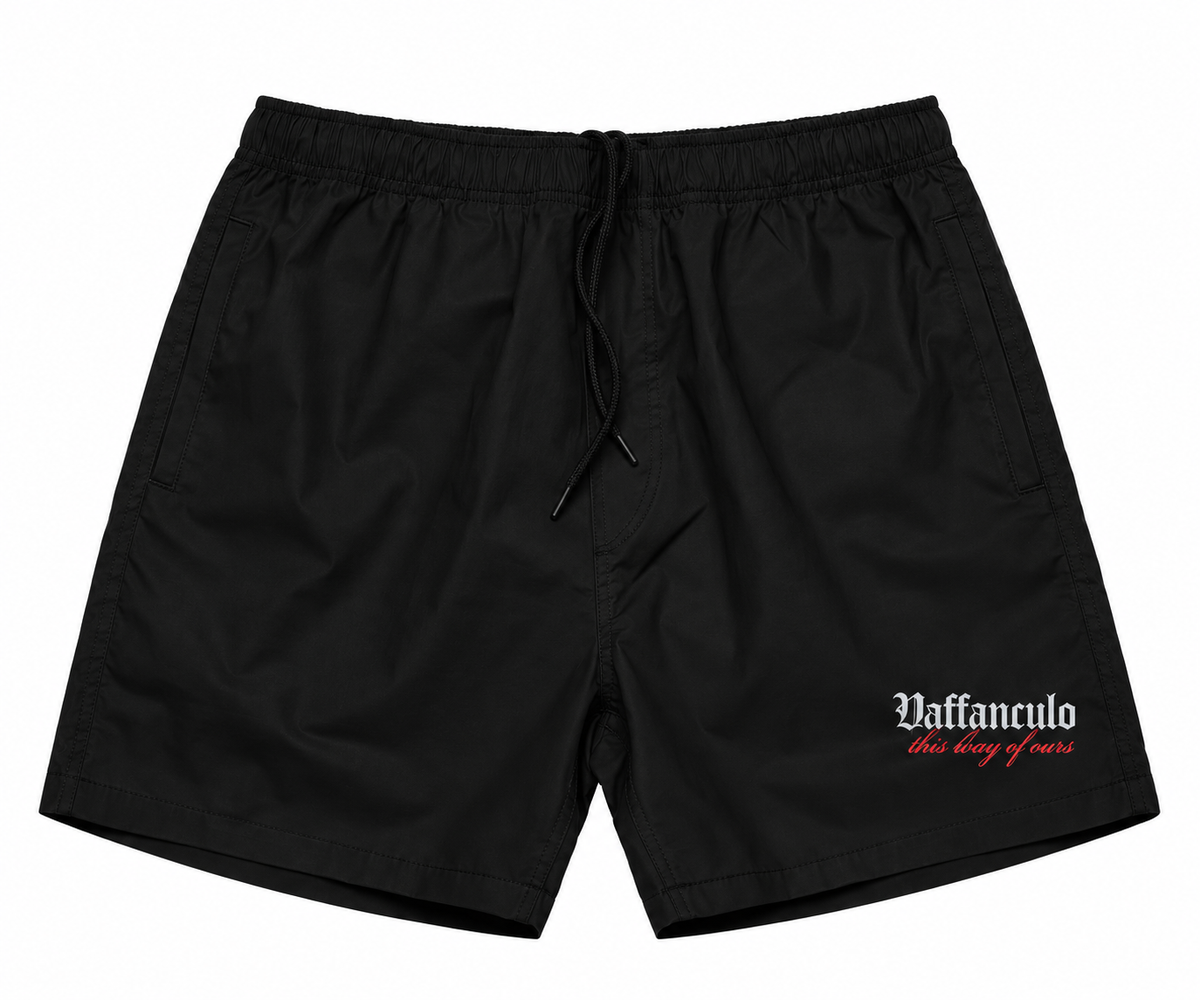 Vaffanculo Staple Short - Black