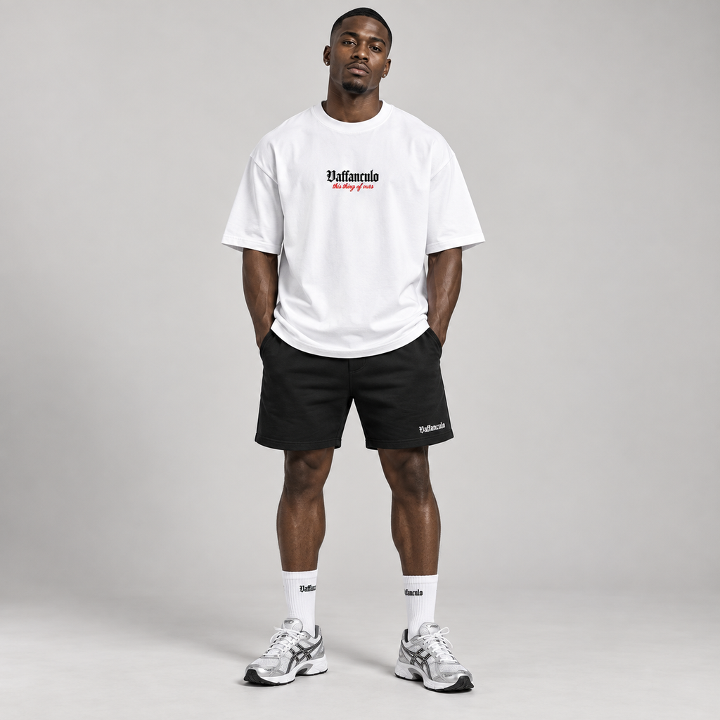 Social Club Oversized Tee - White